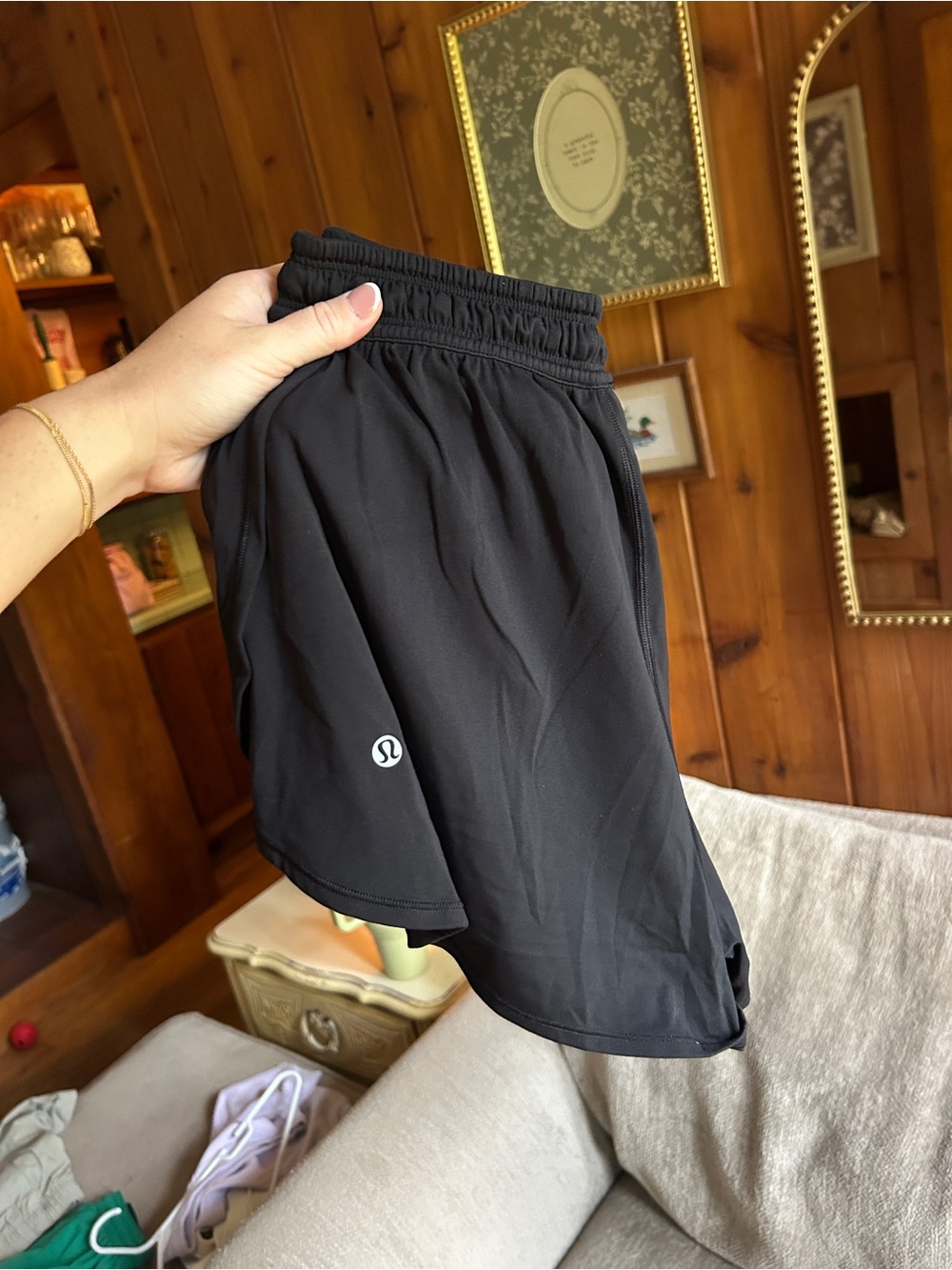 Lululemon Women’s Black Athletic Shorts
